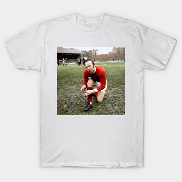 Nobby Stiles United legend T-Shirt by AndythephotoDr